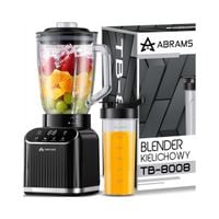 Blender kielichowy Abrams szklany 1,5 l 1200 W ostrza tytanowe