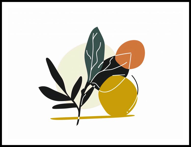 Plakat 100x75cm Elegancka Flora zdjęcie 3