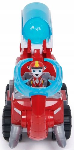 PSI PATROL POJAZD Z DŻUNGLI JUNGLE MARSHALL + FIGURKA CZERWONA DELUXE na Arena.pl