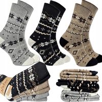 3x SKARPETY męskie CIEPŁE WEŁNIANE ALPAKA TERMOAKTYWNE GRUBE JAKOŚĆ 44 - 47