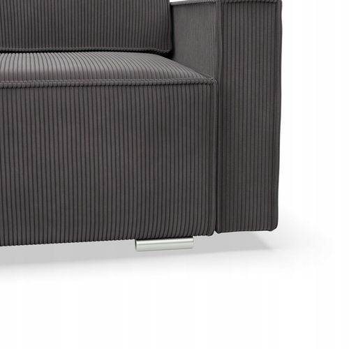 Kanapa 3 os. Duża Sofa Rozkładana z Funkcją Spania Bonell NOTO Szara na Arena.pl