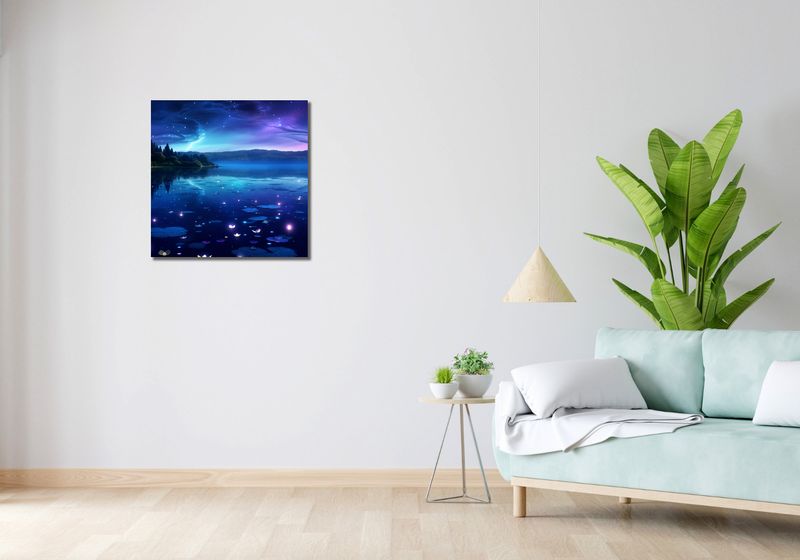 Obraz 60x60cm Szepty Świetlików zdjęcie 2