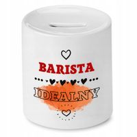 Dla Baristy Prezent Skarbonka Barista Idealny Z Nadrukiem Ze Zdjęciem