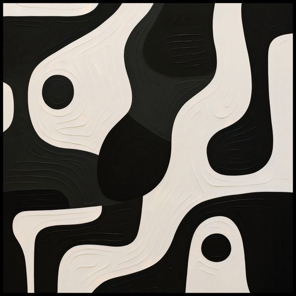 Plakat 90x90cm Kontrastowa Harmonia zdjęcie 2