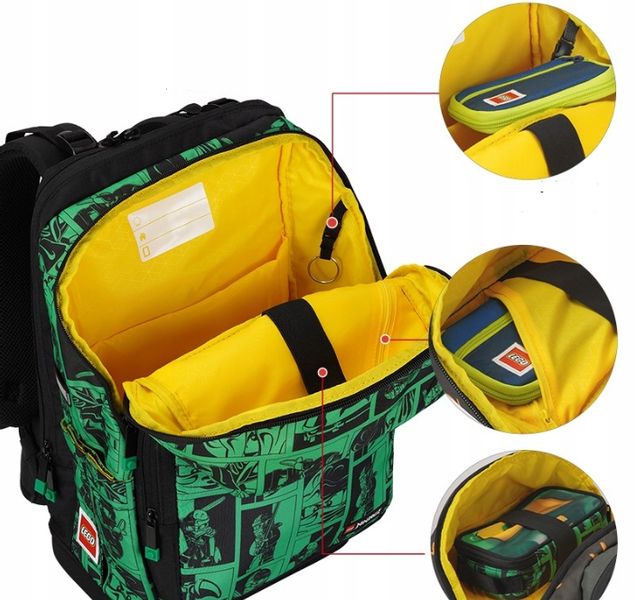 LEGO PLECAK SZKOLNY MAXI PLUS NINJAGO LLOYD 20214-2201 zdjęcie 6