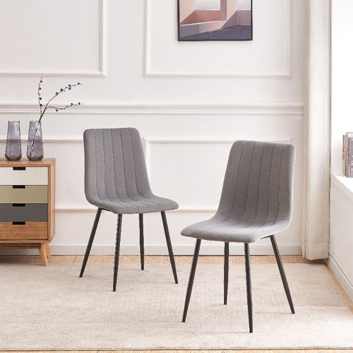 IRIS KRZESŁO TAPICEROWANE CIEMNY SZARY WELUR na Arena.pl