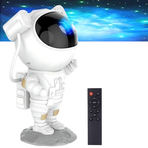PROJEKTOR GWIAZD RZUTNIK LED LAMPKA NOCNA ASTRONAUTA DLA DZIECI NA PREZENT na Arena.pl