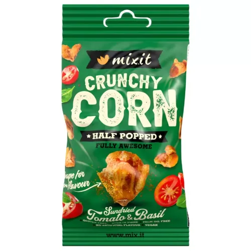 Crunchy Corn do Kieszeni - Pomidor z Bazylią Mixit, 40g na Arena.pl
