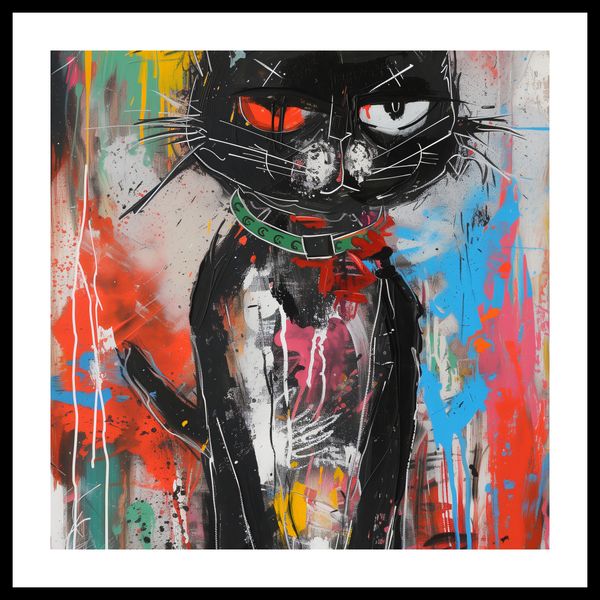 Plakat 40x40cm Gburowaty Kiciak zdjęcie 3