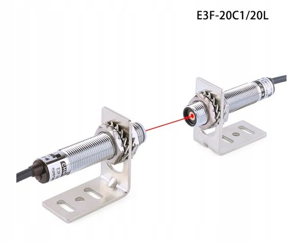 Fotokomórka laserowa E3F-20C1/20L czujnik laser zdjęcie 1