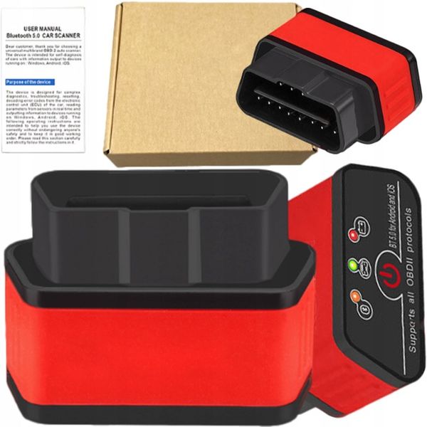 INTERFEJS DIAGNOSTYCZNY ELM327 OBD2 Bluetooth 5.0 Android/iOS zdjęcie 1
