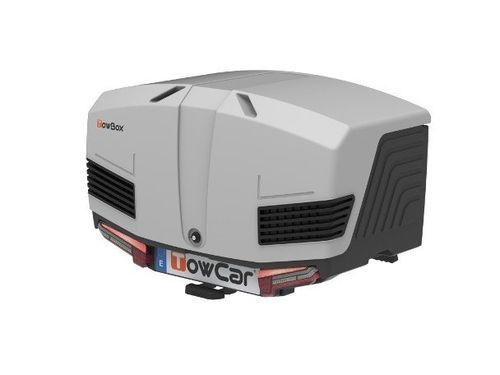 Towbox V3 Grey LED Edition - bagażnik box montowany na hak na Arena.pl