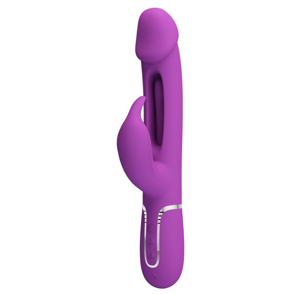 Pretty Love - Kampas Purple, 7 Vibration Functions 4 Licking Settings zdjęcie 3