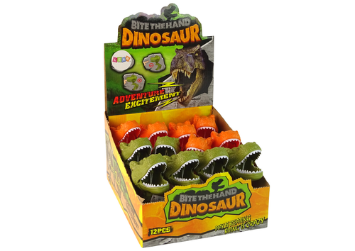 DLA DZIECI FIGURKA GRYZĄCY DINOZAUR RUCHOMY OGON 1SZT na Arena.pl