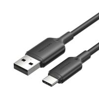 Kabel USB 2.0 A do USB-C 3A Vention CTQBH 2M (czarny)