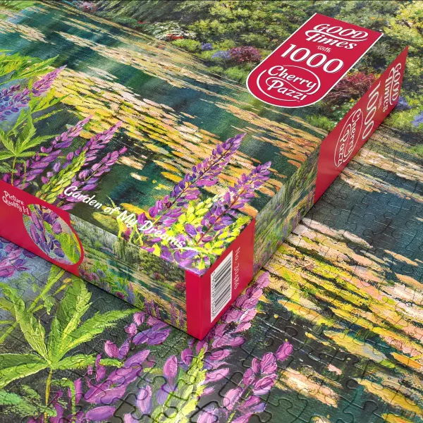 Puzzle 1000 elementów. Ogród moich marzeń 30486 zdjęcie 4