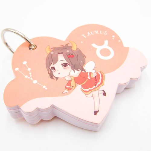 Mini notes notesik na breloku znak zodiaku BYK na Arena.pl