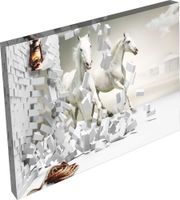OBRAZ na płótnie zwierzęta konie w ścianie 120x80