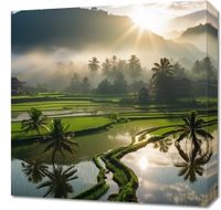 Obraz 50x50cm Świt nad Tarasami