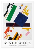 Plakat malewicz abstrakcja obraz 50x70 cm