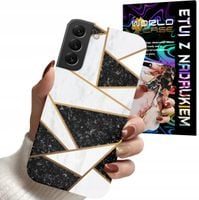 ETUI CASE DO SAMSUNG S21 - MARMUREK GEOMETRIA WZORY DLA KOBIET