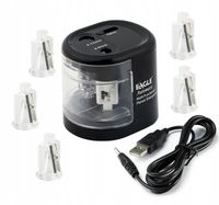 Temperówka Elektryczna Eagle EG-5161 Dwa Otwory + 5 Ostrzy Zapasowych