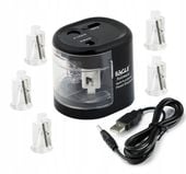 Temperówka Elektryczna Eagle EG-5161 Dwa Otwory + 5 Ostrzy Zapasowych