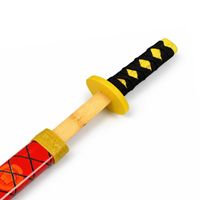 Miecz | 55 cm | Drewno | Katana Zabawkowa | Samuraj