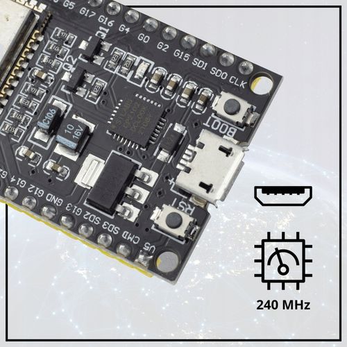 Esp32 DevKit ESP-Wroom-32 V1 MicroUsb Moduł Zgodny Z Arduino Wifi Bluetooth na Arena.pl