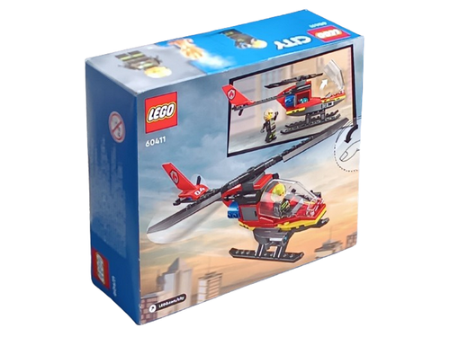Klocki Lego City - Strażacki helikopter 60411 na Arena.pl