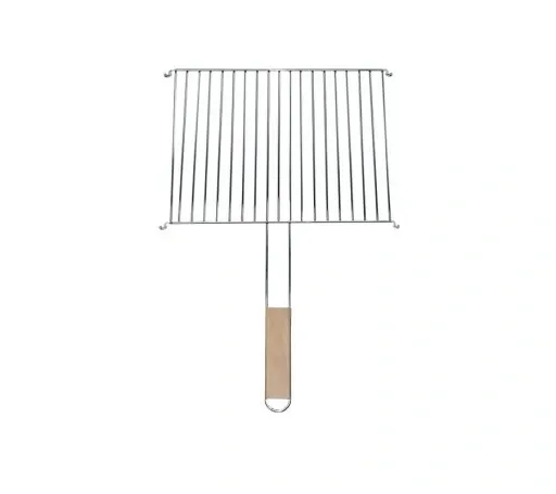 Ruszt do grilla stal chromowana 40 x 30cm zdjęcie 1