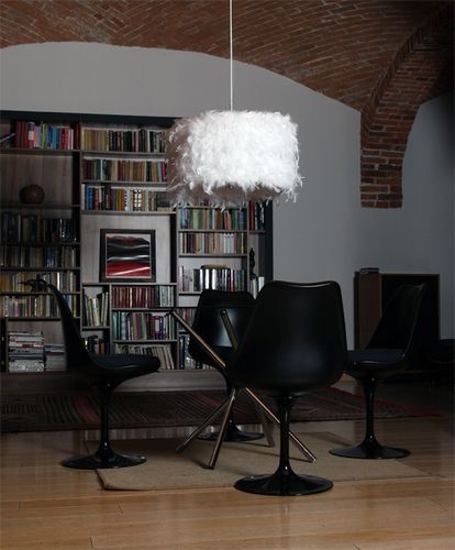 Lampa C Piórka 50cm biała D2 na Arena.pl