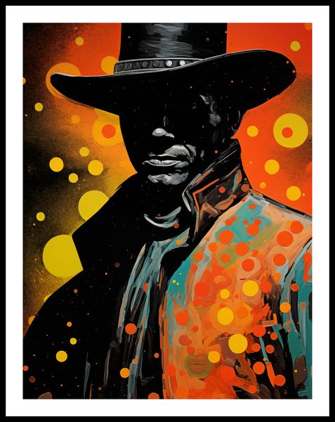 Plakat 50x65cm Kowboj Kosmosu zdjęcie 3