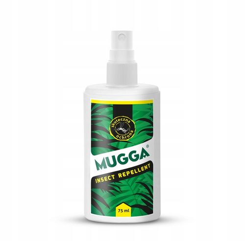 Mugga Spray 9,5% DEET 75 ml na Komary Kleszcze Moskity Preparat dla Dzieci na Arena.pl