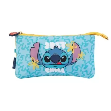 Piórnik trzykomorowy Stitch MARE0285 zdjęcie 1