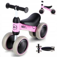 ROWEREK BIEGOWY JEŹDZIK CZTEROKOŁOWY DLA DZIECI DO 20KG CHODZIK LEKKI NILS