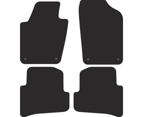 Dywaniki welurowe Premium VW Polo V 2009-2017 na Arena.pl