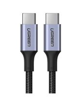 Ugreen kabel US316 USB-C/USB-C 480Mb/s FCP 100W 5A 2m szary