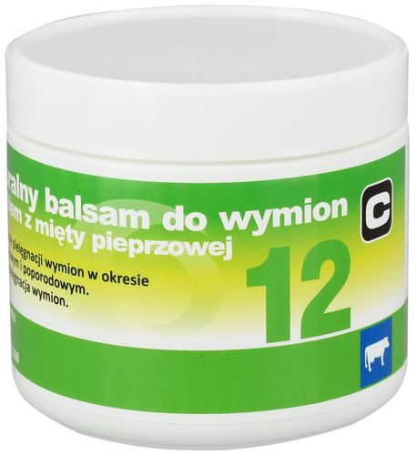 Balsam do wymion z olejkiem z mięty pieprzowej ”12”, 500 ml, Can Agri na Arena.pl