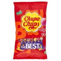 Lizak Chupa Chups the Best of- Truskawa Jabłko Wiśnia Cola 120 sztuk