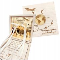 PUDEŁKO NA PIENIĄDZE PREZENT NA 18 URODZINY OSIEMNATSTKĘ KARTAKA