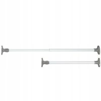 2X Drążek na ubrania Wenko Hercules teleskopowy 47-80 cm