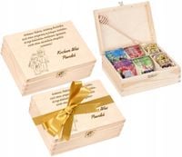 Herbaciarka GRAWER herbata miód PREZENT na Dzień Babci dla Dziadka zestaw