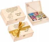 Herbaciarka GRAWER herbata miód PREZENT na Dzień Babci dla Dziadka zestaw