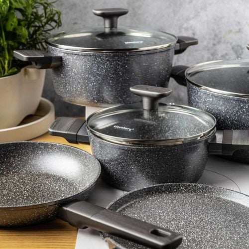 zestaw 12 elem. garnków marmurkowych klausberg kb-7832 na Arena.pl