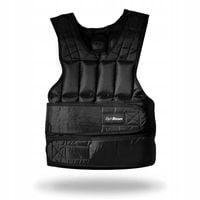 KAMIZELKA OBCIĄŻENIOWA TRENINGOWA DO ĆWICZEŃ Z OBCIĄŻENIEM - GymBeam 20 kg