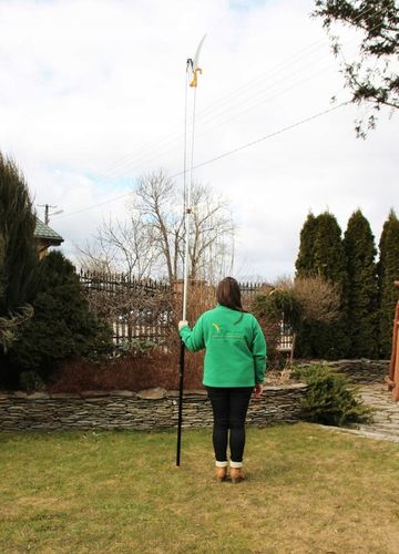 Piła teleskopowa z SEKATOREM do cięcia drzewa i gałęzi 3,75m na Arena.pl