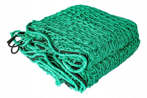 Siatka zabezpieczająca na przyczepkę 150x270 z gumą transportowa ochronna na Arena.pl