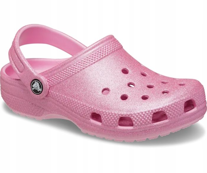 Dziecięce Buty Chodaki Crocs Classic Glitter Kids 206993 Clog 32-33 zdjęcie 1