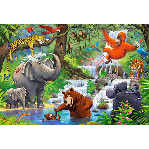 PUZZLE 40EL.MAXI JUNGLE ANIMAL na Arena.pl
